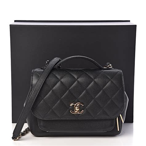 chanel caviar quilted small business affinity flap black|CHANEL Caviar Quilted Small Business Affinity Flap Black .